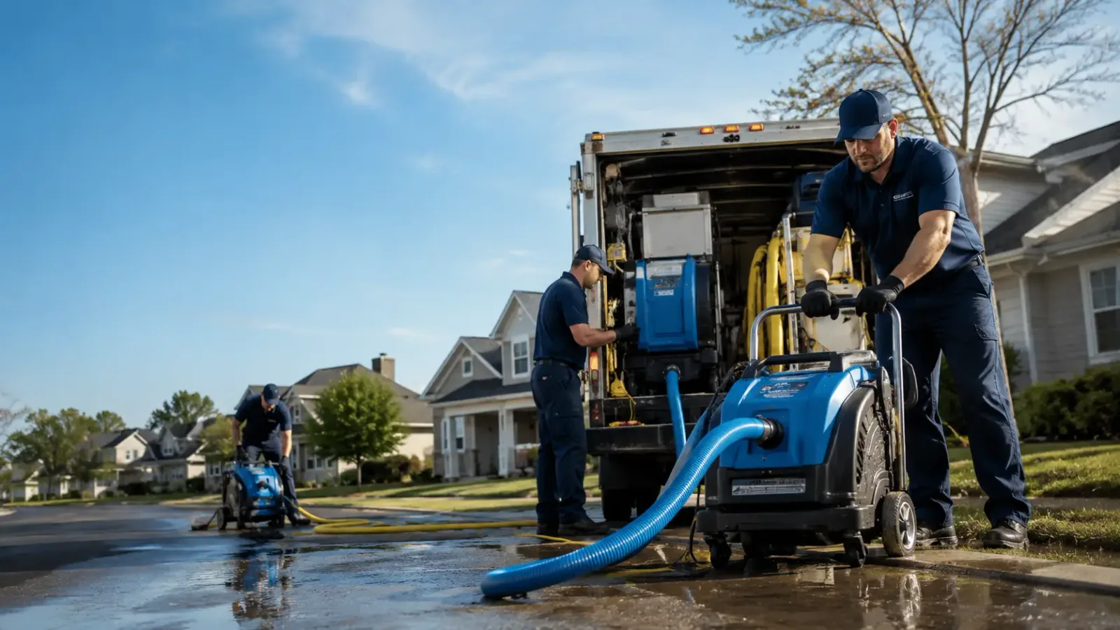 Flood Damage Cleanup in New Ringgold, PA